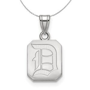 Sterling Silver Duquesne U Small Pendant Necklace - 24 Inch